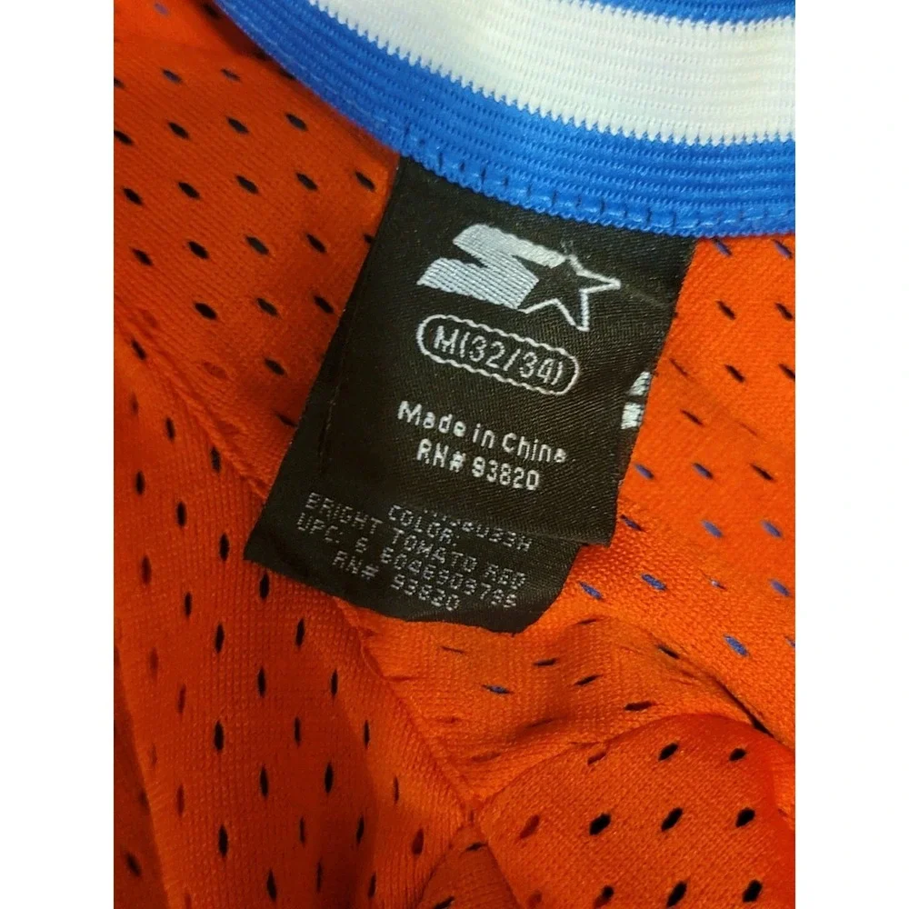 Vintage Revesible Starter Shorts‎ Blue And Orange Gators/Knicks/Broncos Bottoms